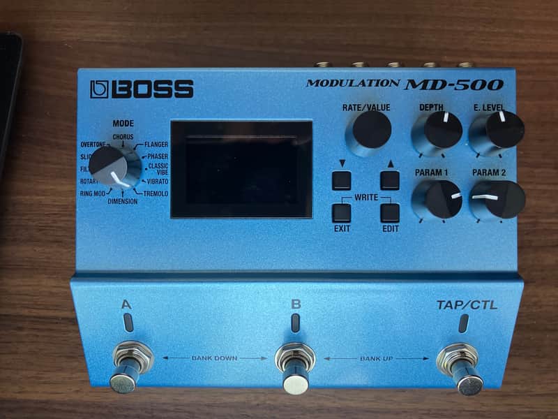 Boss MD-500 Modulation 2017 - Present - Blue
