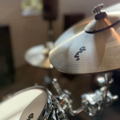 DWe Acoustic/Electronic Convertible 5pc Drum Kit with Electronic Cymbals - Black Galaxy image 8