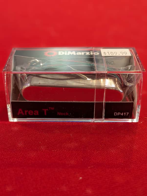 DiMarzio DP417C Area T Telecaster Neck Pickup - Chrome image 1