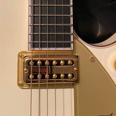 Gretsch Penguin Vintage White G6134T-58 Vintage Select '58 with Bigsby 2018 image 4