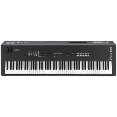 Yamaha MX88 BK 88 Key Synthesizer Workstation Keyboard