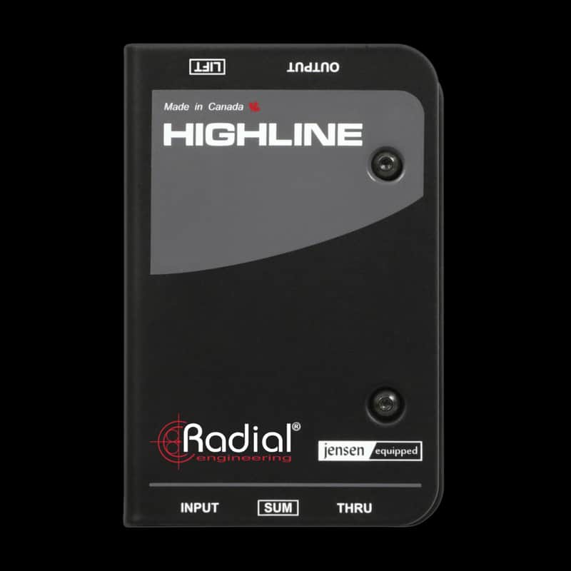 Radial Engineering Highline Stereo Stereo Passive Line Isolator Pedal image 1