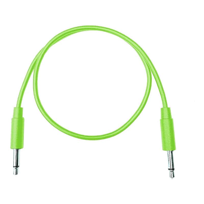 Tendrils Cables Straight Eurorack Patch Cables (120cm Lime) 6 Pack image 1