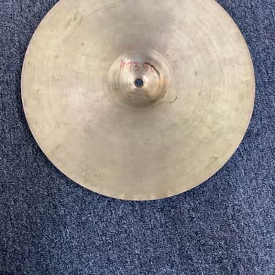 60s – 70s Zildjian Top / pre-Sabian Zil Co by AZ Co Bottom  14” hi hats image 12