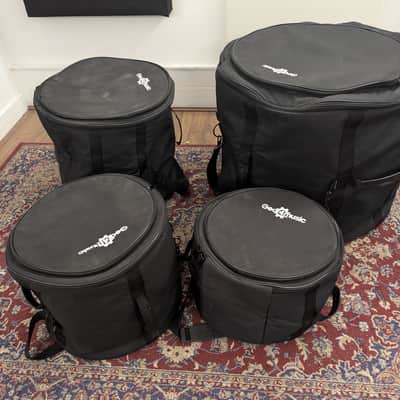 Pearl Vision Birch Drum Kit Shell Pack (10", 12", 14", 22") w/ soft cases image 3