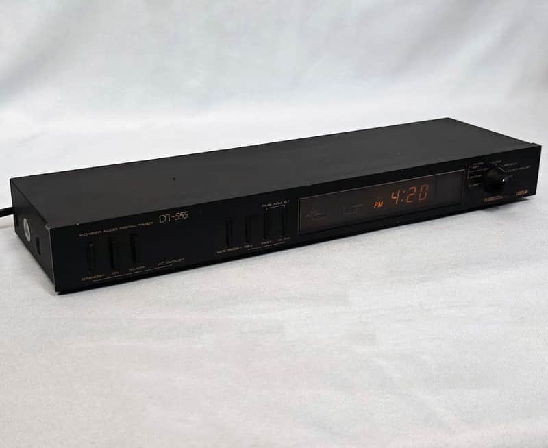 Pioneer DT-555 Audio Digital Timer - 1988 - Black | Reverb