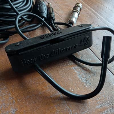 NV-Tone Swan XT (External) Ebony Guitar Pickup For Acoustic & Classical Guitars Excellent! image 3