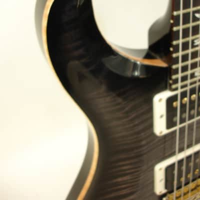 2019 PRS Custom 24 10-Top Electric Guitar, Charcoal Burst image 8