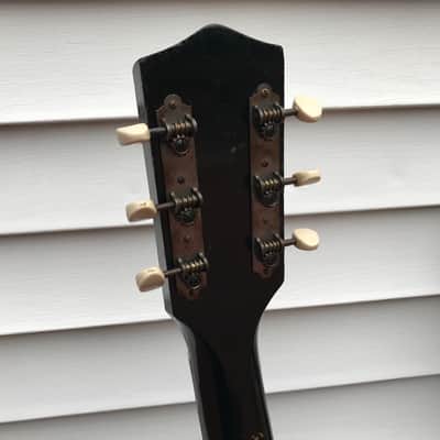 1962 Silvertone 1420 / Harmony H46 Stratotone Hollowbody Electric Guitar & OHSC image 10