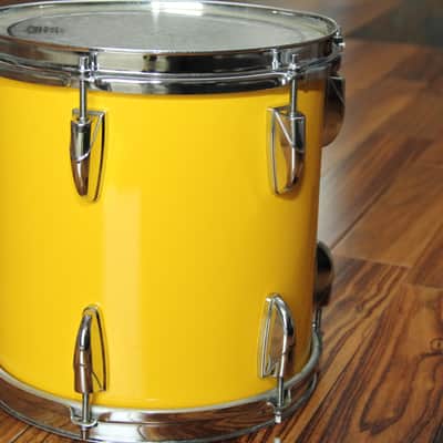 Yamaha TT810 Tour Custom Power 10x10" Rack Tom 1986 - 1990 - Mellow Yellow image 10
