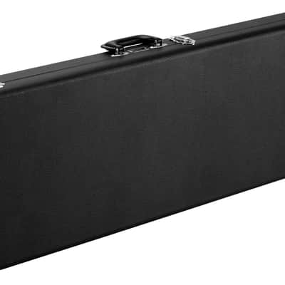 Fender Classic Series Wood Hardshell Case - Mustang®/Duo Sonic™, Black image 1