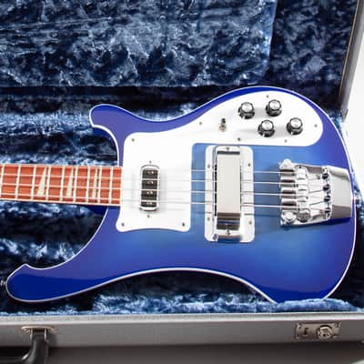 2006 Rickenbacker 4003 Blueburst OHSC Rare Blue Burst Bass image 1