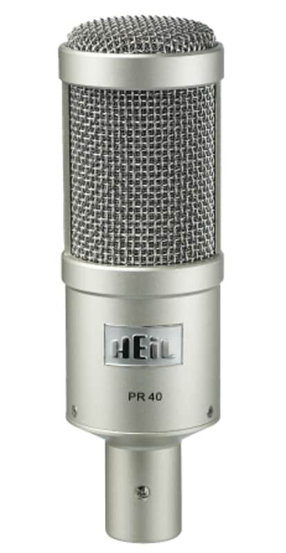 Heil Sound PR40 Nickel Large Diameter Studio Microphone PR40 image 1