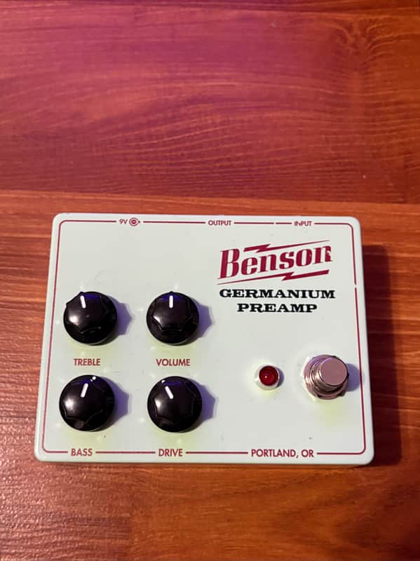 Benson Amps Germanium Preamp 2024 - Present - Seafoam Green image 1