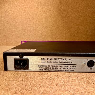 E-MU Systems Planet Phatt Rackmount Synth – 1990s – MINT condition – Serviced – Warranty image 12