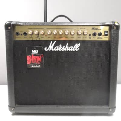 Marshall MG MG30DFX 2-Channel 30-Watt 1x10" Solid State Guitar Combo 2004 - 2008 - Black image 1