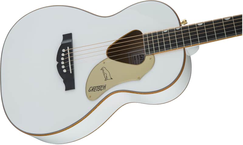 Gretsch G5021WPE Rancher Penguin Parlor Acoustic/Electric, Fishman Pickup System - White image 1