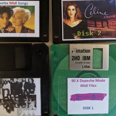 Midi Songs Floppy Disk Collection image 10
