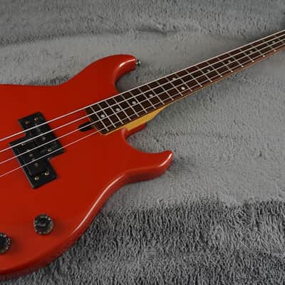 Yamaha Broadbass VIs Japan Red Bass Guitar image 4