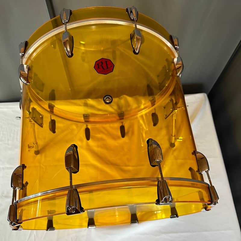 Amber Seamless Acrylic 20"x16" - Bass Drum image 1