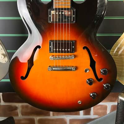 Gibson Memphis ES-335 Studio Ginger Burst 2017 Semi-Hollow Electric Guitar image 4