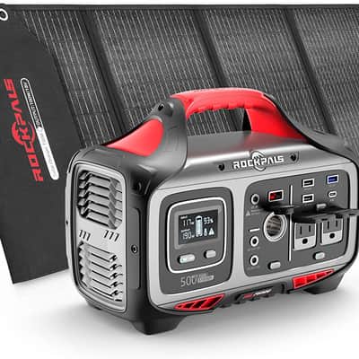 Rockpals Power Generator Rockpals 500W/520WH Portable Power Station 2021 image 6