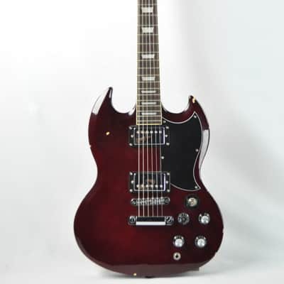 Gibson Baldwin Music Education Signature Series SG Electric Guitar, Wine Red w/ Shuttle Gig Bag image 2
