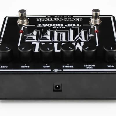 Electro-Harmonix Metal Muff Distortion with Top Boost 2006 - Present - Black image 5