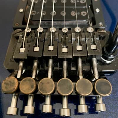 Kramer Nightswan 1988 - Blue Sparkle w. Juarez Vintage Pickups image 9