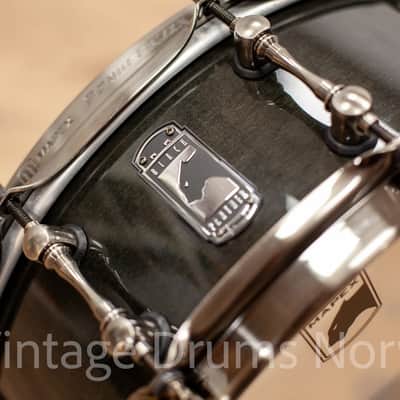 Mapex Black Panther Black Widow 14x5.5" Snare Drum – Excellent Condition image 10