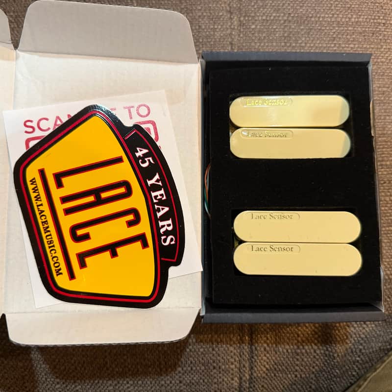 Lace Sensor Gold Deluxe Plus HSS Set 2010s - Cream image 1