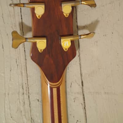 Alembic Series 1 Short Scale 4 string bass 1990 Clear Gloss image 6