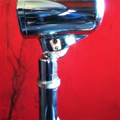 Vintage 1960's Astatic 10DA dynamic microphone Hi Z modified harp mic w F-11 adapter image 11