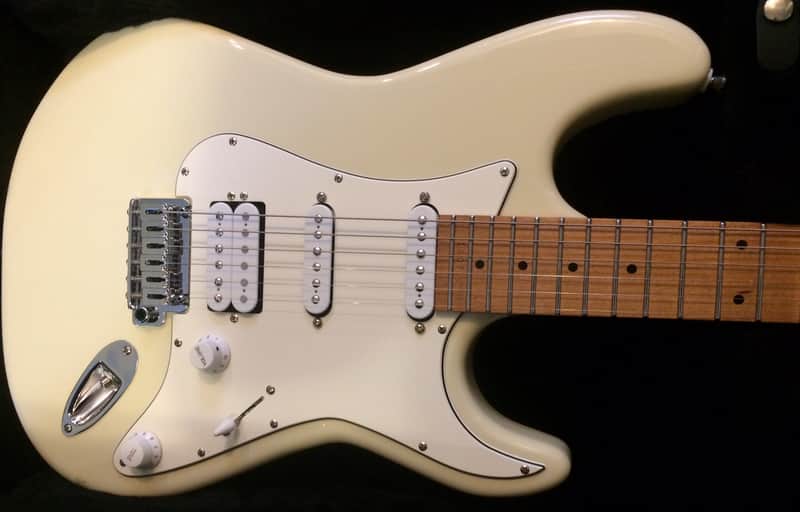Kiesel Delos 2019 Classic White Super Strat Electric Guitar | Reverb