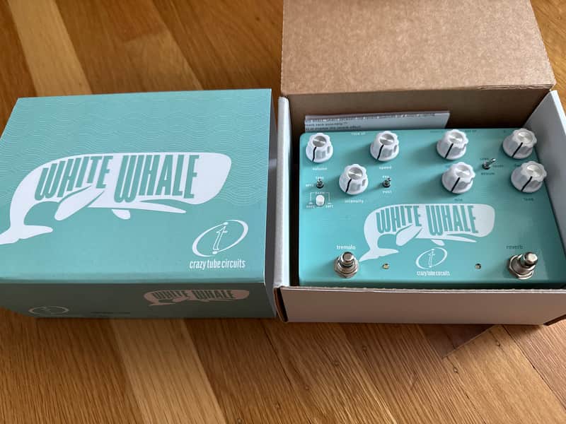 Crazy Tube Circuits White Whale Analog Spring Reverb / Tremolo 2018 - Present - Red image 1