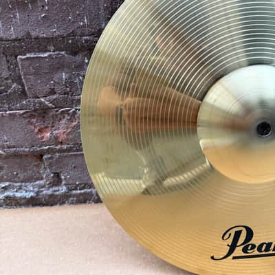 Pearl 14" Hi-Hat Pair (Top & Bottom) & Crash Cymbal 3-Pack – Brand New / Mint Condition Student Pack image 4