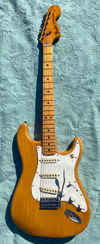 Fender Stratocaster 1974 - Natural - Maple Fingerboard image 1