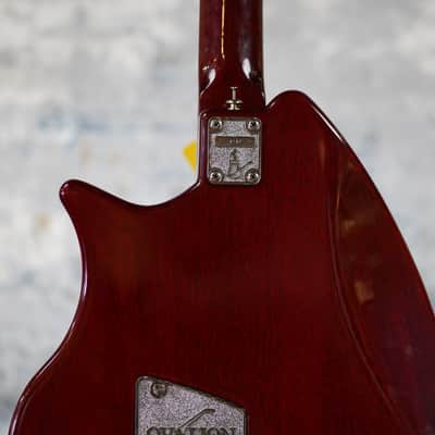 Ovation Deacon Red 1975 + Original Case & Owner's Manual image 7