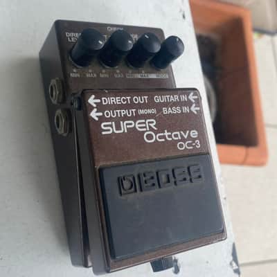 Boss OC-3 Super Octave (Dark Gray Label) 2003 - Present - Brown image 2