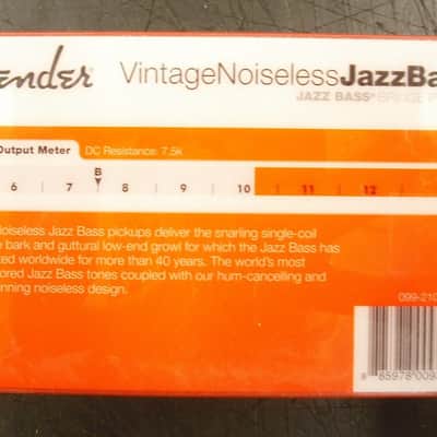 New Fender® Vintage Noiseless Jazz Bass Bridge Pickup image 2