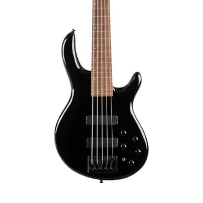 Cort Artisan Series C5 Deluxe 5-String Bass Black (C5DELUXEBK-U) image 1