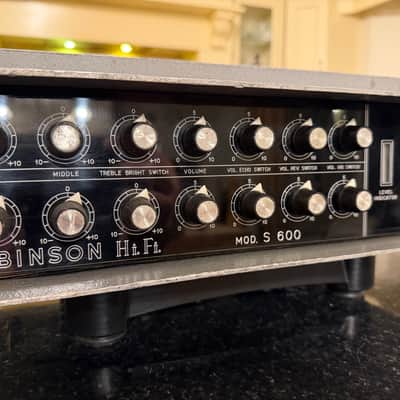 Binson Mod.S600 Preamp Reverb - Italy 1969 image 12