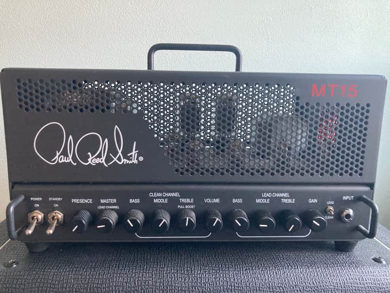 PRS MT 15 V1 Mark Tremonti Signature 2-Channel 15-Watt Guitar Amp Head 2018 - 2024 - Black image 1