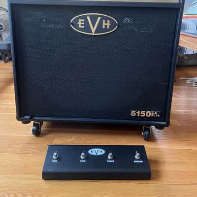EVH 5150 III S EL34 3-Channel 50-Watt 1x12" Guitar Combo 2019 - Present - Black image 1