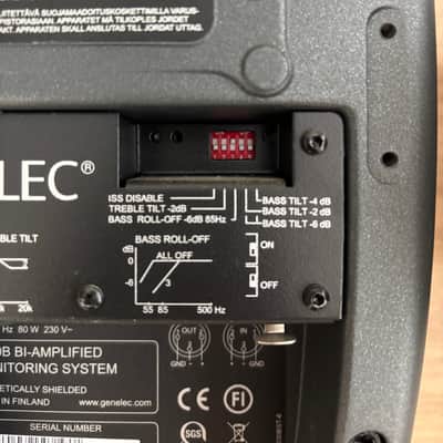 Genelec 8030B Studio Monitors - 5" Powered (Pair) 2013 - 2017 - Gray image 10