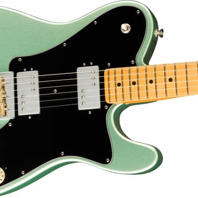 FENDER - American Professional II Telecaster Deluxe  Maple Fingerboard  Mystic Surf Green - 0113962718 image 4