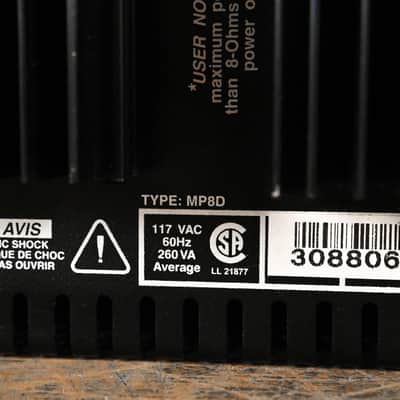 Yorkville MP8DR 2 x 160W 8-Channel Powered Mixer CG01HPM image 14