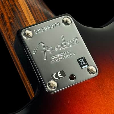 2016 Fender Stratocaster Standard Limited Edition with Solid Rosewood Neck - 3-Tone Sunburst image 9