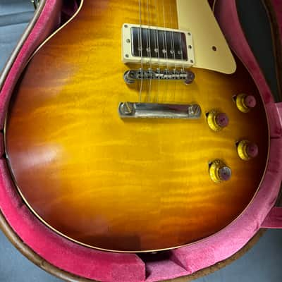 Gibson Custom Shop 60th Anniversary '60 Les Paul Standard Reissue V2 # 001667 2020 - Tomato Soup Burst image 3