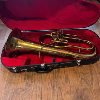 King 627 Baritone Horn – 1930s Pre-War – Upright Bell – H.N. White USA image 1